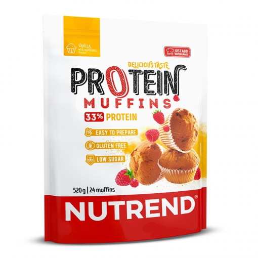 NUT PROTEIN MUFFINS 520G