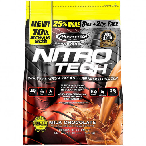 MUSCLETECH NITROTECH 4.54 KG