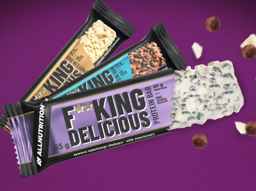 ALLNUTRITION FITKING DELICIOUS PROTEIN BAR 55G