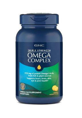 GNC OMEGA 3-6-9 TRIPLE STRENGHT COMPLEX 90 capsule