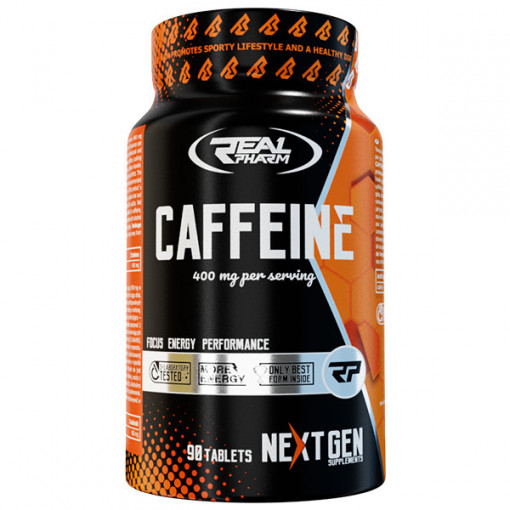 REAL PHARM CAFFEINE 400MG 90 TABS