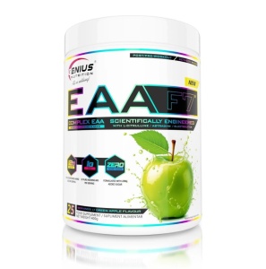 Aminoacizi esentiali pentru refacere, forta si performanta maxima - Genius Nutrition EAA-F7 400g