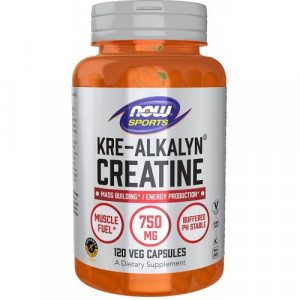 NOW FOODS KRE-ALKALYN CREATINE 120 Capsule vegane