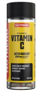 Nutrend Vitamina C cu macese,1000 mg, 60 capsule