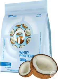 Proteina concentrata din zecu fibre si inulina pentru o digestie usoara - QNT Whey Light Digest 500G - Img 4