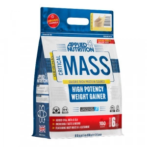 Gainer pentru masa musculara si crestere in greutate - Applied Nutrition Critical Mass Original 6 kg