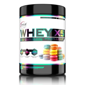GENIUS NUTRITION WHEY X5 900g– Proteină de Calitate Superioară pentru Masă Musculară Rapidă