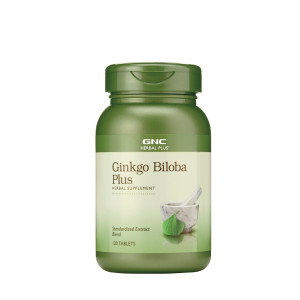 GNC HERBAL PLUS GINKGO BILOBA PLUS 120 Tablete