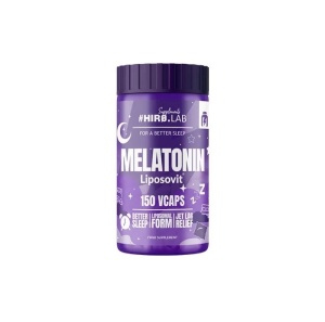 Hiro.Lab Melatonin Liposovit – 150 Capsule Vegane, Melatonină Lipozomală pentru Somn Rapid și Odihnitor