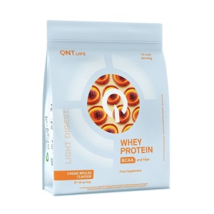 Proteina concentrata din zecu fibre si inulina pentru o digestie usoara - QNT Whey Light Digest 500G - Img 2