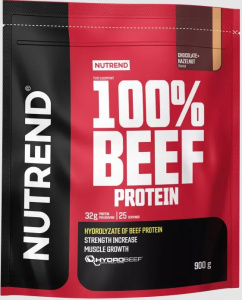Proteina hidrolizata din carne de vita pentru masa musculara si recuperare - Nutrend Beef Protein 900g