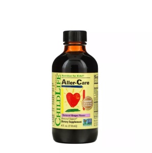 Suport Natural pentru Alergii, Imunitate si Respiratie Sanatoasa pentru Copii - ChildLife Aller-Care 118 ml