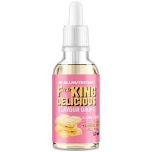 ALLNUTRITION F**KING DELICIOUS FLAVOUR DROPS 50ML - Aromă Intensă, Zero Calorii - Img 1