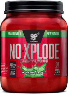 BSN N.O.-Xplode 650g – Pre-workout pentru energie, pompă musculară și focus