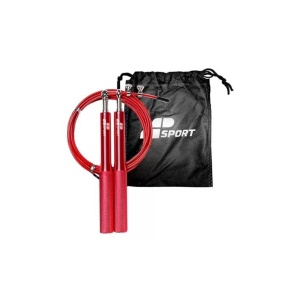 Jump Rope 3m cu mânere din aluminiu – Coardă de sărit pentru cardio și fitness - Img 2