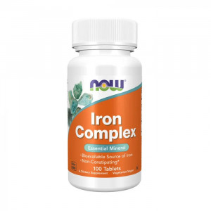 NOW FOODS IRON COMPLEX 100 TABS