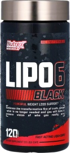 NUTREX LIPO 6 BLACK 120 CAPSULE