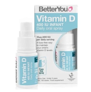 Spray oral cu vitamina D pentru bebelusi - BetterYou Infant Daily Vitamin D Oral Spray