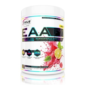 Aminoacizi esentiali pentru refacere, forta si performanta maxima - Genius Nutrition EAA-F7 400g - Img 2