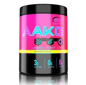 Arginina pentru pompare musculara, performanta si flux sanguin imbunatatit - Genius Nutrition AAKG 200 g