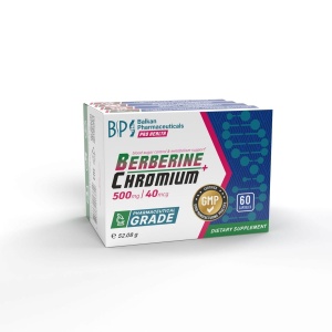 BerberinA + Chrom, 500mg / 40mcg 60 capsule Balkan