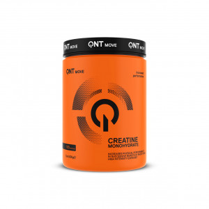 Creatina monohidrata pura pentru forta, putere, masa musculara si performanta sportiva - QNT Creatine 800 grame