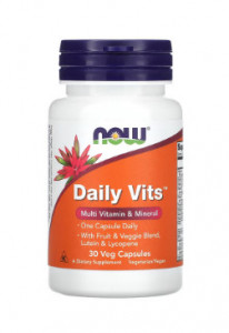 NOW FOODS DAILY VITS 30 capsule vegetale