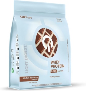 Proteina concentrata din zecu fibre si inulina pentru o digestie usoara - QNT Whey Light Digest 500G - Img 5