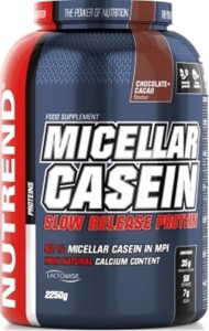 Cazeină premium pentru refacere și creștere musculară - NUTREND MICELLAR CASEIN 2250G
