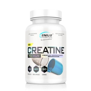 GENIUS NUTRITION creatina monohidrata CREATINE 60 MEGA CAPS