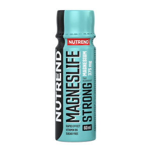 Magneziu lichid pentru relaxare musculara si reducerea oboselii - Nutrend Magneslife Strong shot 60ml