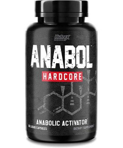 Nutrex Anabol Hardcore – supliment anabolic avansat pentru creștere musculară, forță și recuperare rapidă. Formulă fără hormoni, 60 capsule.