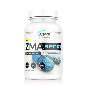Suport hormonal, recuperare si somn de calitate - Genius Nutrition ZMA Sport 90caps