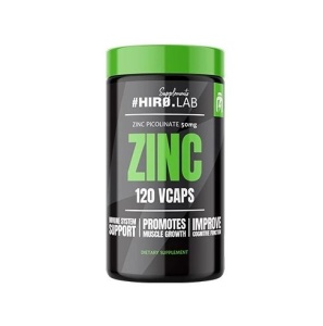Suport pentru imunitate, piele si echilibru hormonal - Hiro Lab Zinc 120 Capsule Vegane