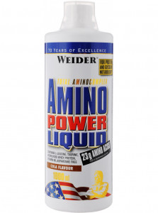 Aminoacizi lichizi pentru recuperare si masa musculara - Weider Amino Power Liquid 1l