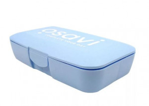 Cutie organizator pentru pastile si suplimente - Osavi Pill Box Blue
