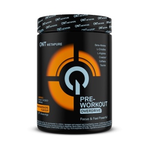 Energie, Forță și Concentrare Maximă la Antrenament - QNT Pre-Workout Overdrive 390G