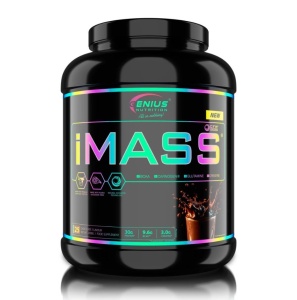 GENIUS NUTRITION iMASS 2500g – Supliment pentru Creșterea Eficientă a Masei Musculare - Img 1
