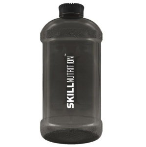 Skill Nutrition Gallon 2200ml Smoked Black – Bidon Sport Reutilizabil Fără BPA pentru Hidratare Intensă