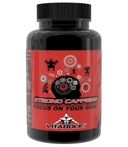 VITABOLIC supliment cu cafeina, Strong Caffeine, 100 capsule