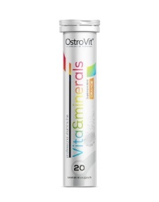 Complex de vitamine si minerale pentru energie, imunitate si sanatate generala - Ostrovit Vita & Minerals 20 tablete efervescente