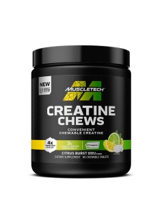 Creatina masticabila creapure - Muscletech Creatine Chews 90 tablete