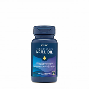 GNC TRIPLE STRENGTH KRILL OIL 30 capsule