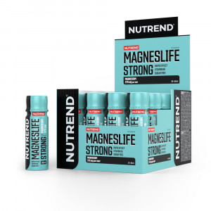 Magneziu lichid pentru relaxare musculara si reducerea oboselii - Nutrend Magneslife Strong 20 shots x 60ml