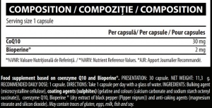 Energie celulară și sănătate cardiovasculară - Vitabolic Coenzyme Q10 with BioPerine 60 capsule - Img 2