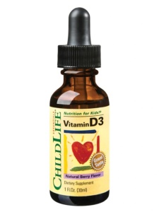Vitamina D3 Lichida pentru Copii, Absorbtie Ridicata, Imunitate si Oase Sanatoase- ChildLife Vitamin D3 30 ml