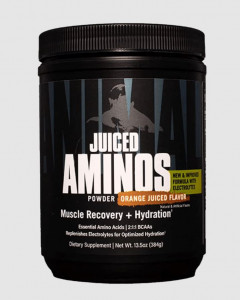 Aminoacizi si electroliti pentru recuperare si hidratare - Universal Animal Juiced Aminos + Hydration 30 serviri