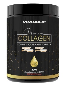 Colagen hidrolizat de calitate superioară, susține elasticitatea pielii, sănătatea articulațiilor și a părului - Vitabolic Premium Collagen Verisol 300g