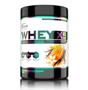 GENIUS NUTRITION WHEY X5 900g– Proteină de Calitate Superioară pentru Masă Musculară Rapidă - Img 3