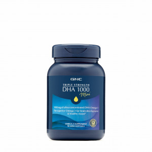 GNC TRIPLE STRENGTH DHA 1000 MINI 90 MINI Capsule gelatinoase